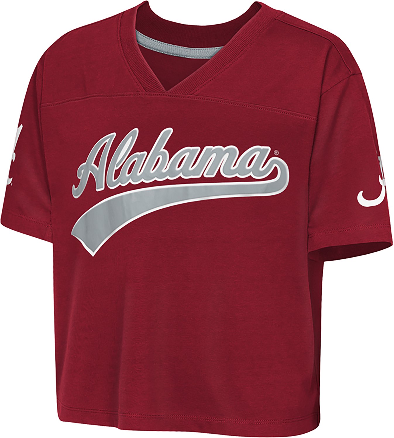Outerstuff Girls' University of Alabama Cropped Football Top
