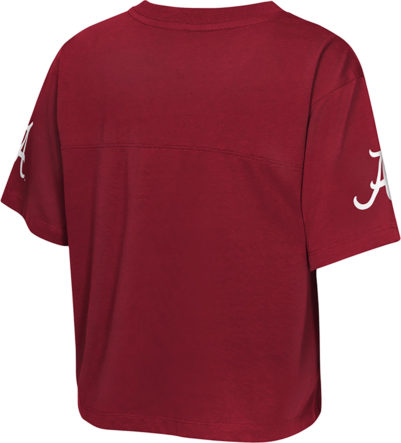 Outerstuff Girls' University of Alabama Cropped Football Top - view number 2