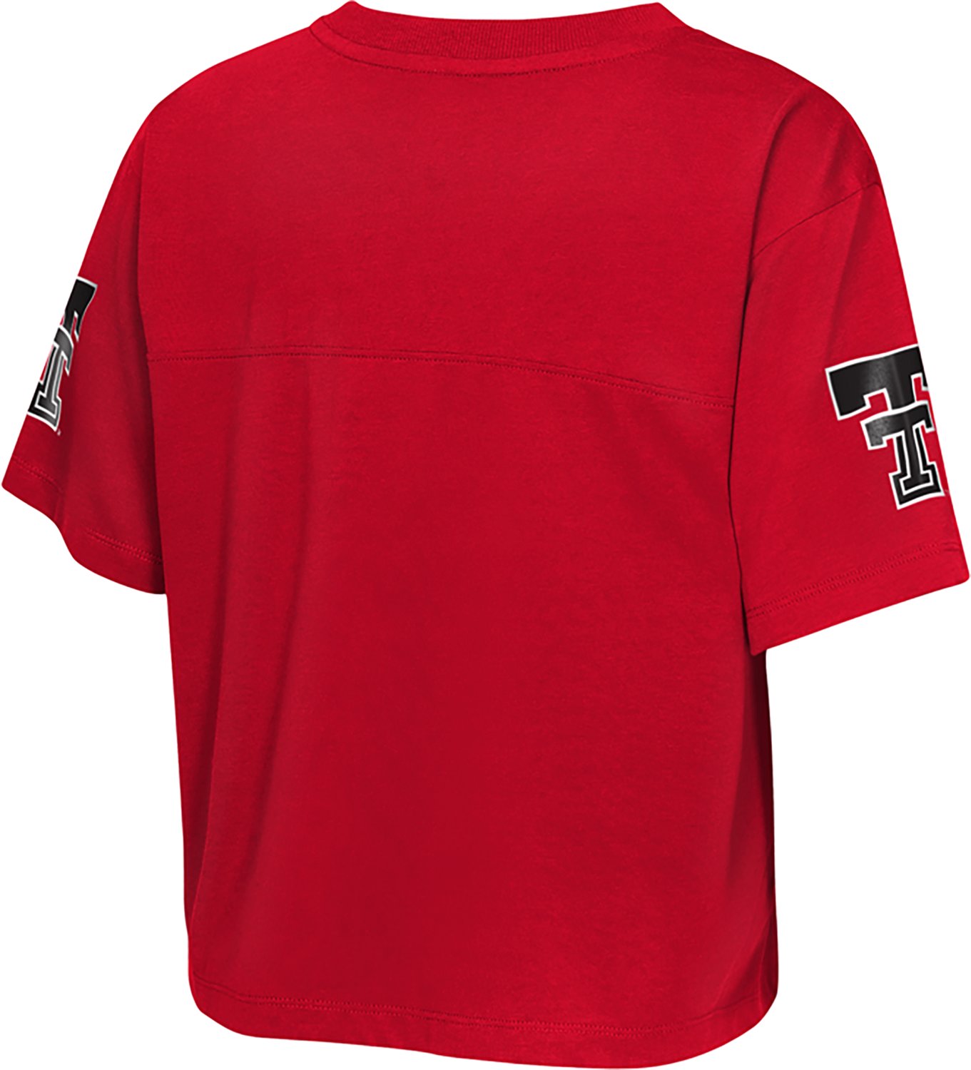 Outerstuff Girls' Texas Tech University Cropped Football Top