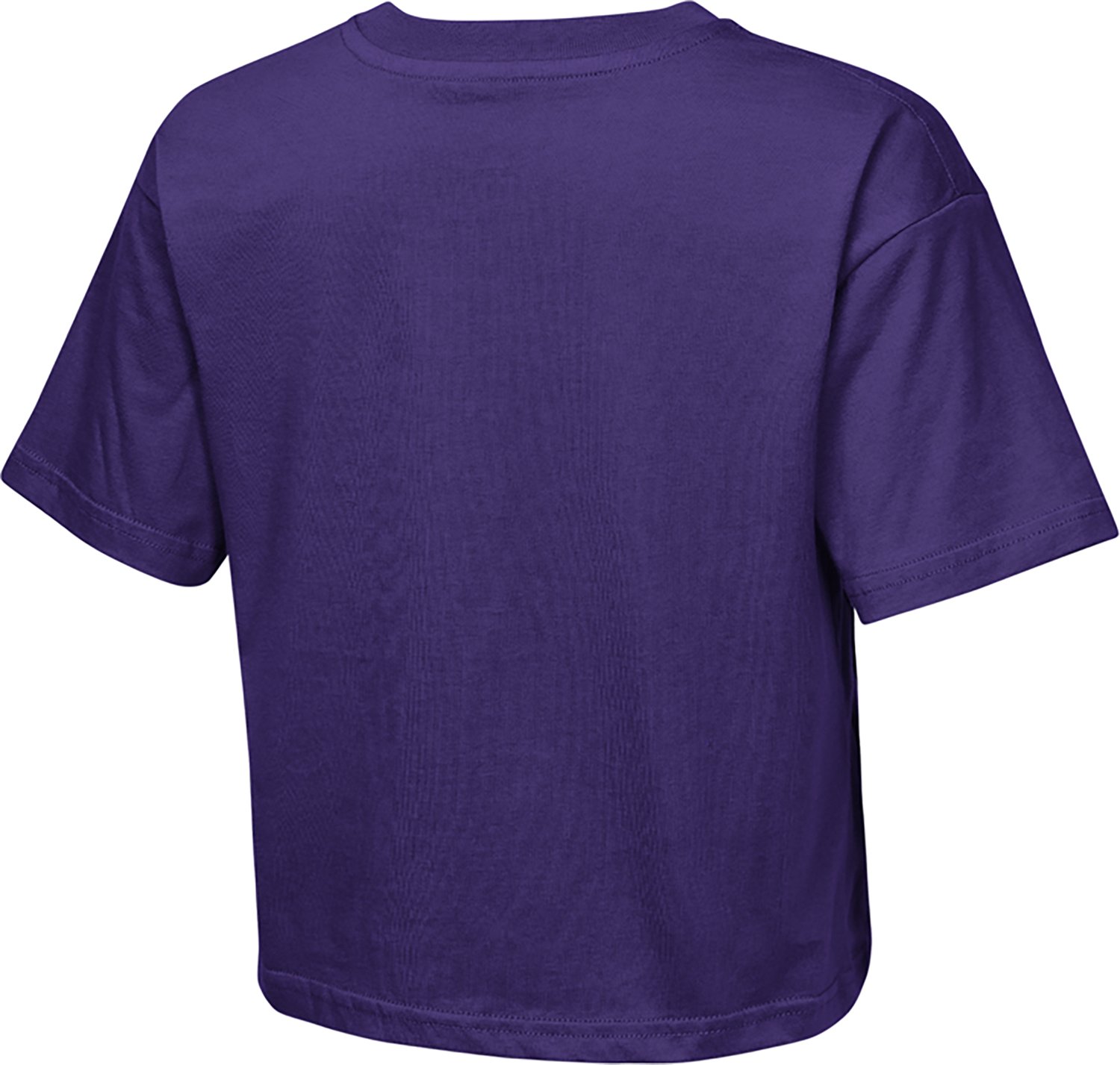 Outerstuff Girls' Clemson University Sequin Cheer Boxy Graphic T-shirt - view number 2