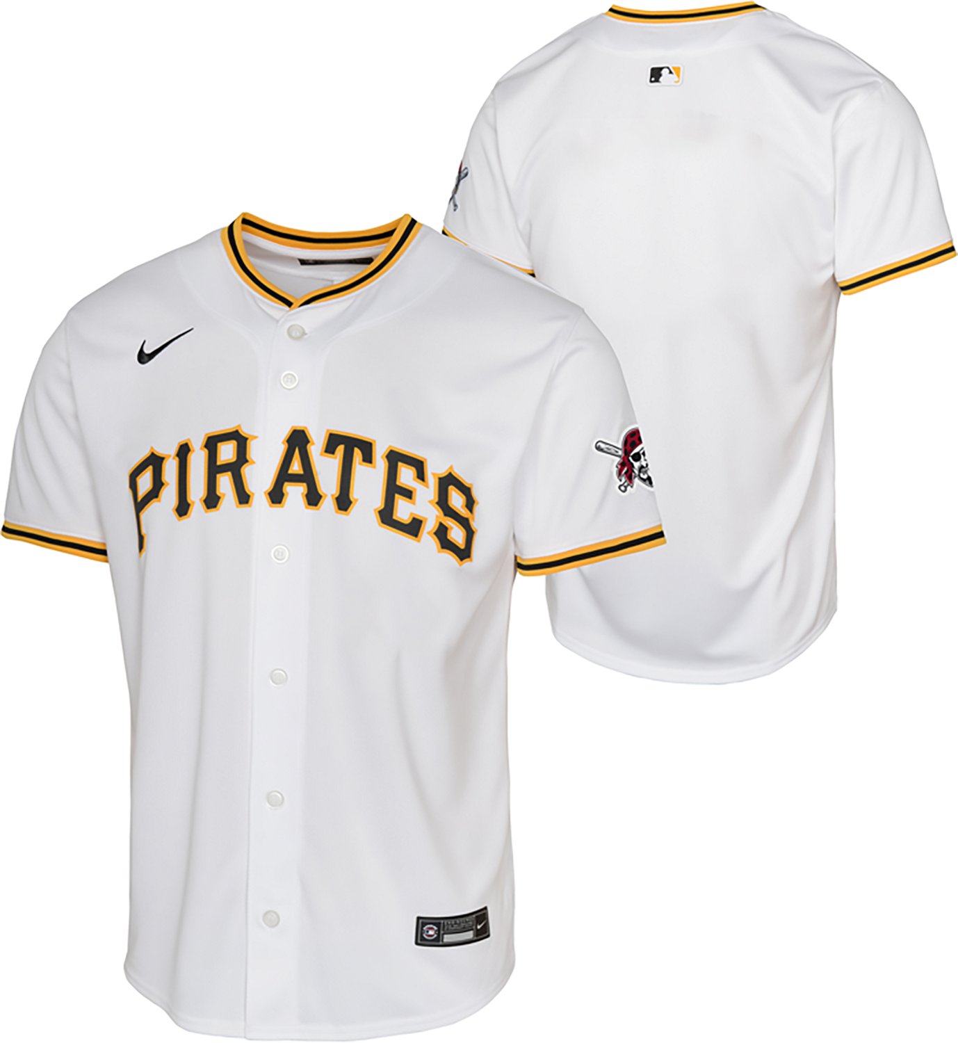 Nike Boys' Pittsburgh Pirates Home Limited Jersey - view number 3