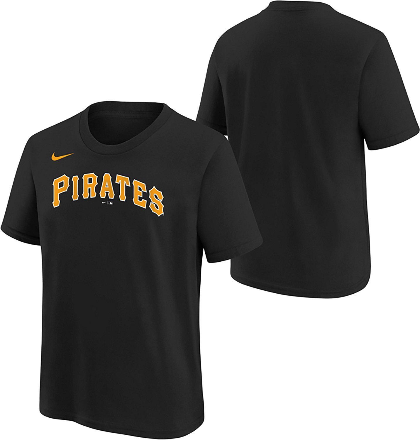 Nike Boys' Pittsburgh Pirates Wordmark Graphic T-shirt - view number 3
