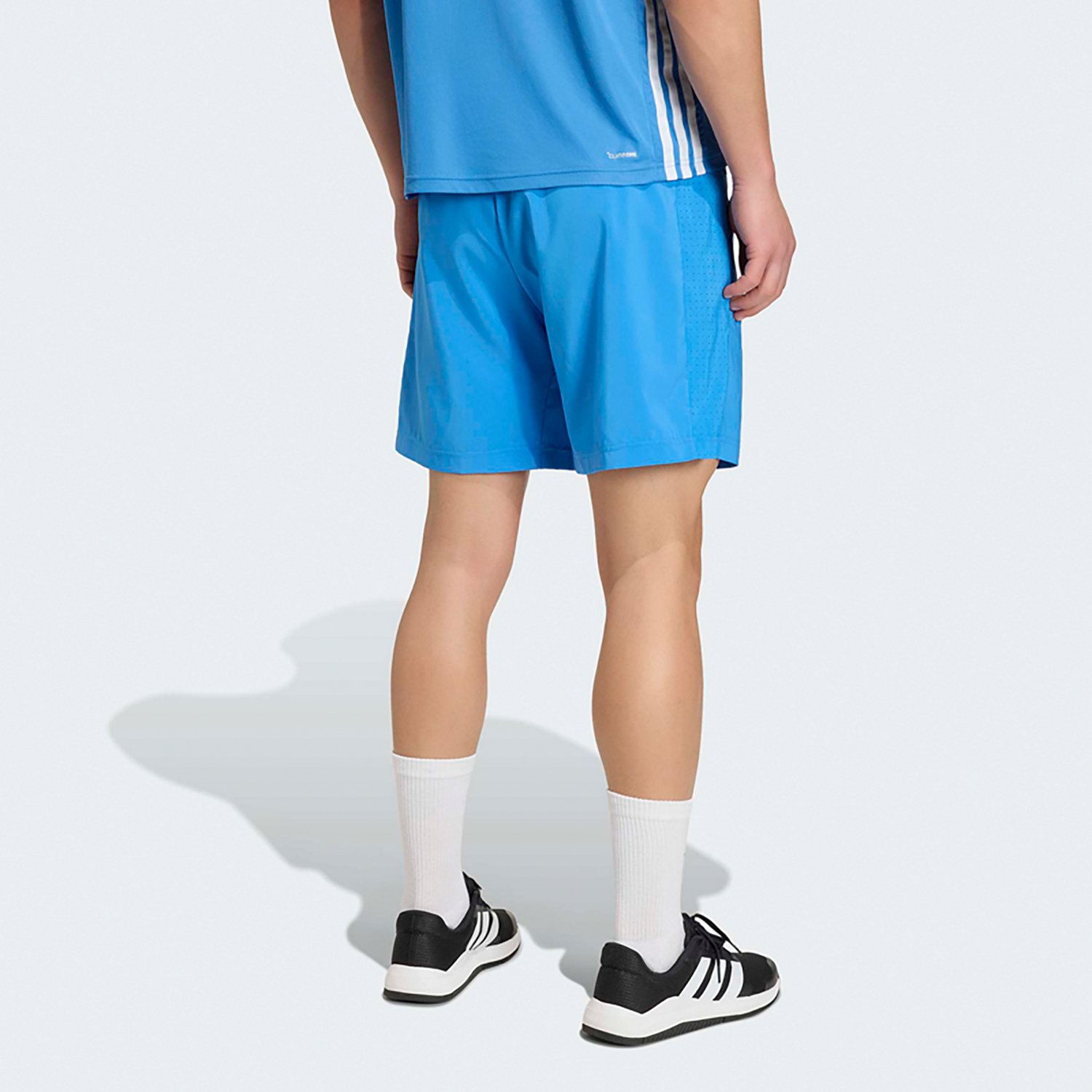 adidas Men's D4T 3-Stripes Power Shorts 7 in - view number 2