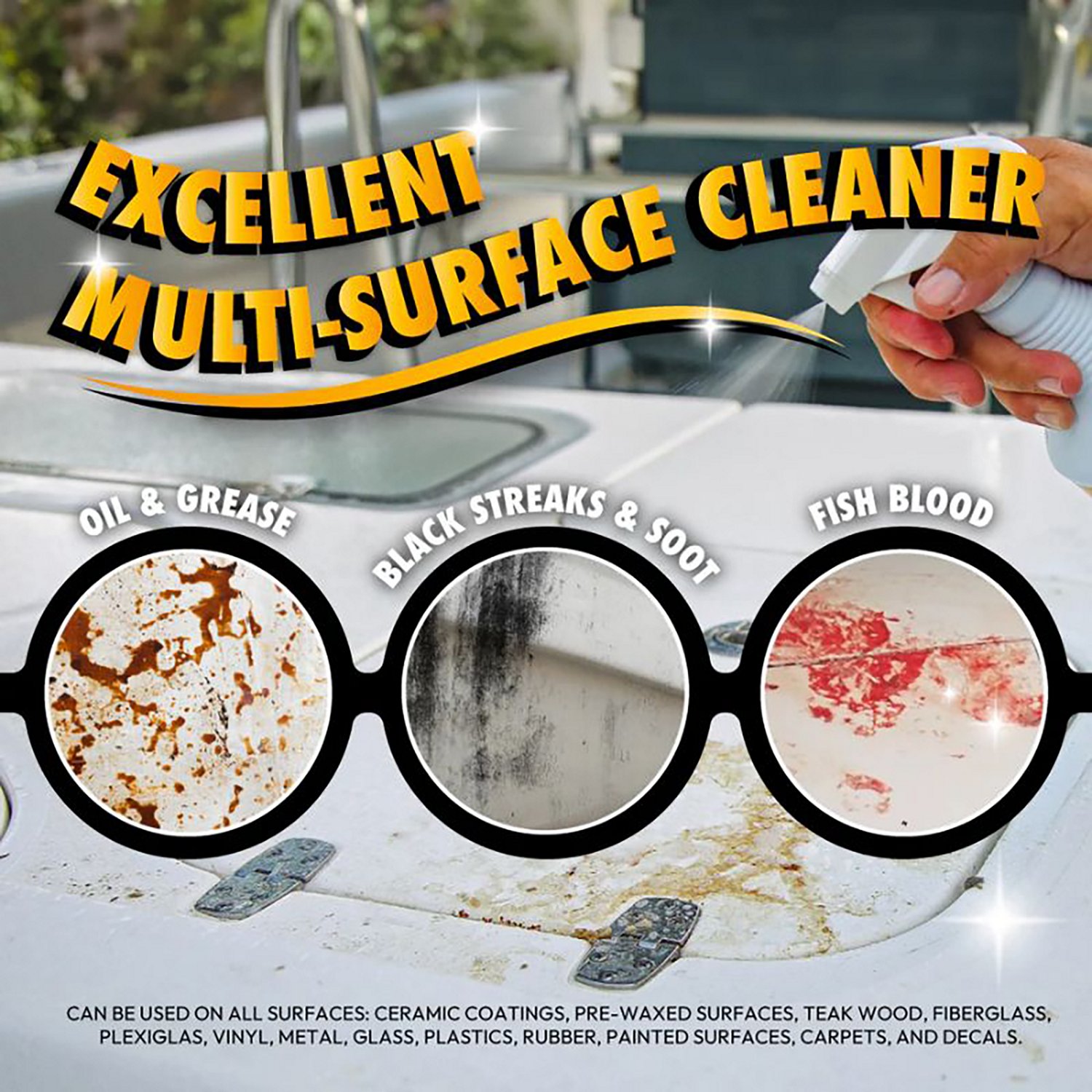BOOYAH All Purpose Cleaner Degreaser Spray Bottle - view number 3