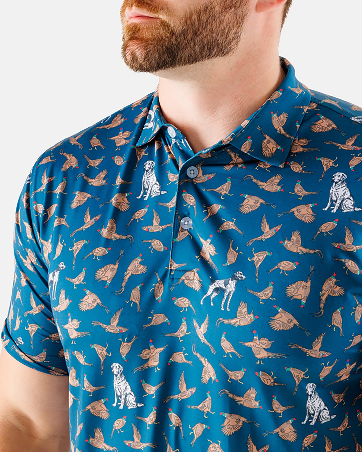 Waggle Men's Bird Dog Polo Shirt - view number 3