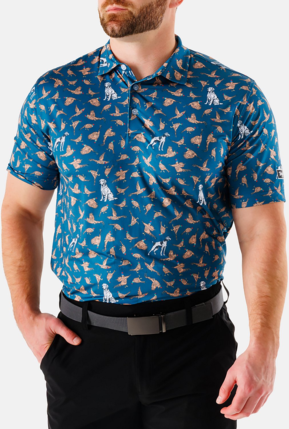 Waggle Men's Bird Dog Polo Shirt - view number 5