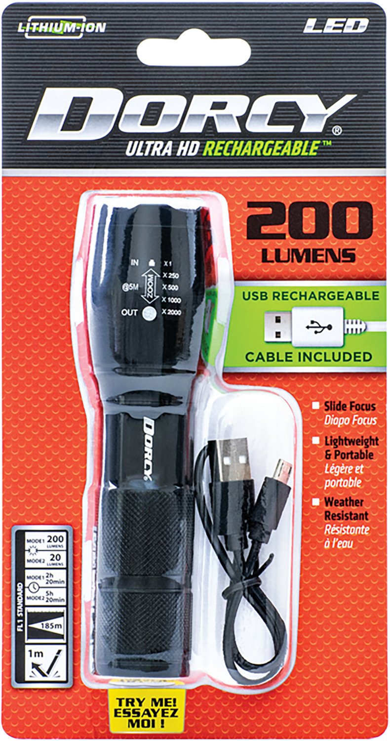Dorcy Ultra HD Aluminum LED Rechargeable Flashlight - view number 8