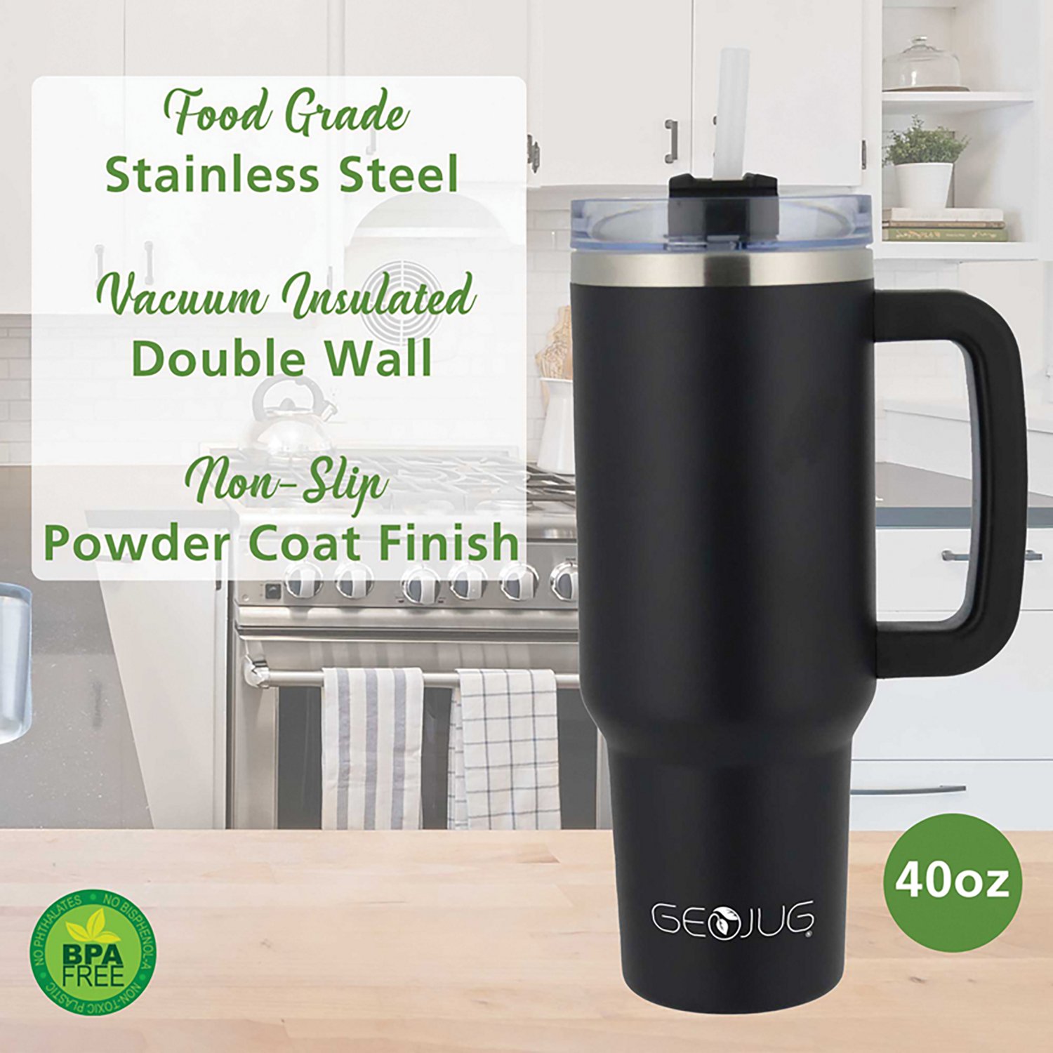 Brentwood Geojub 40 oz Insulated Tumbler - view number 8