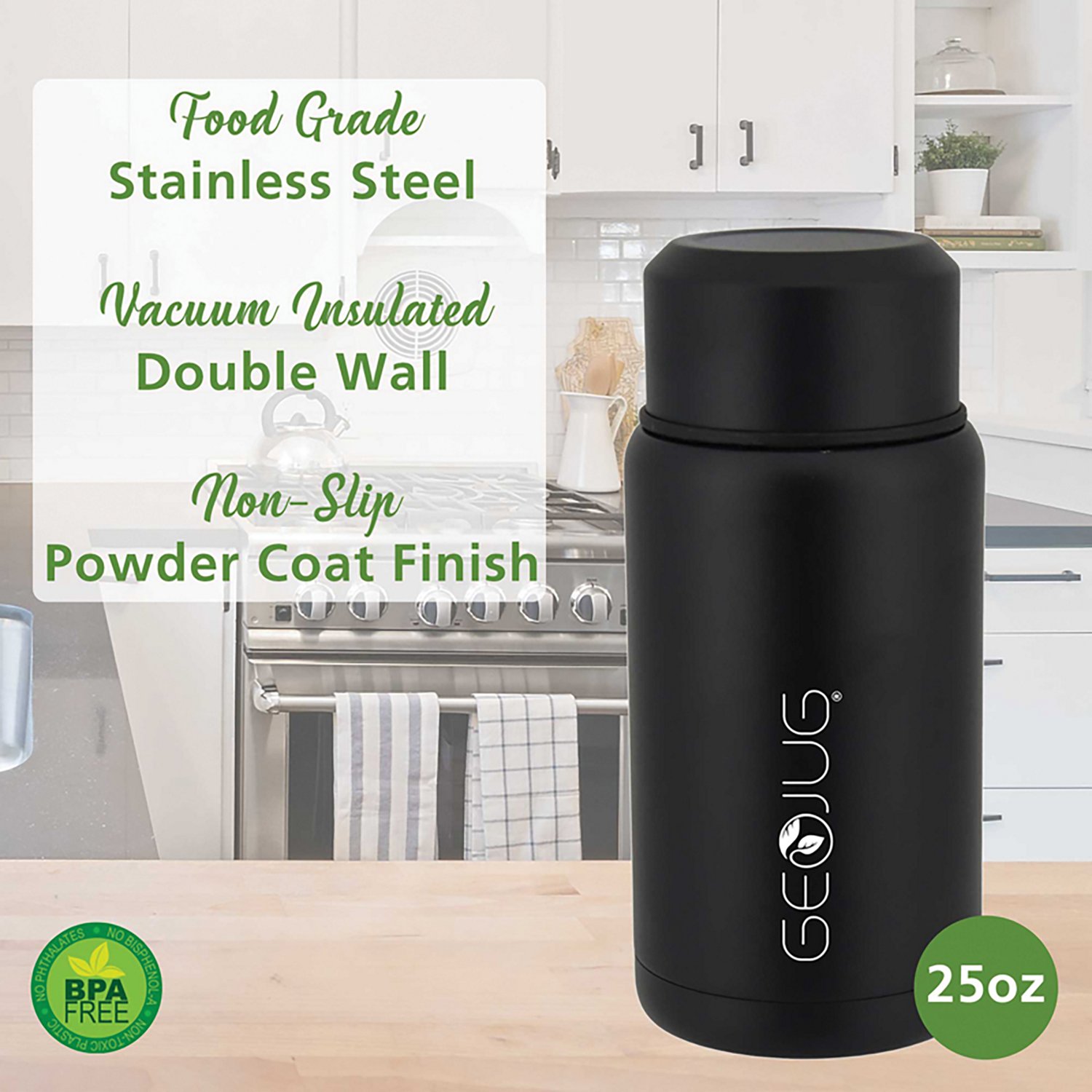 Brentwood Geojug 25 oz VI Food Jar - view number 4