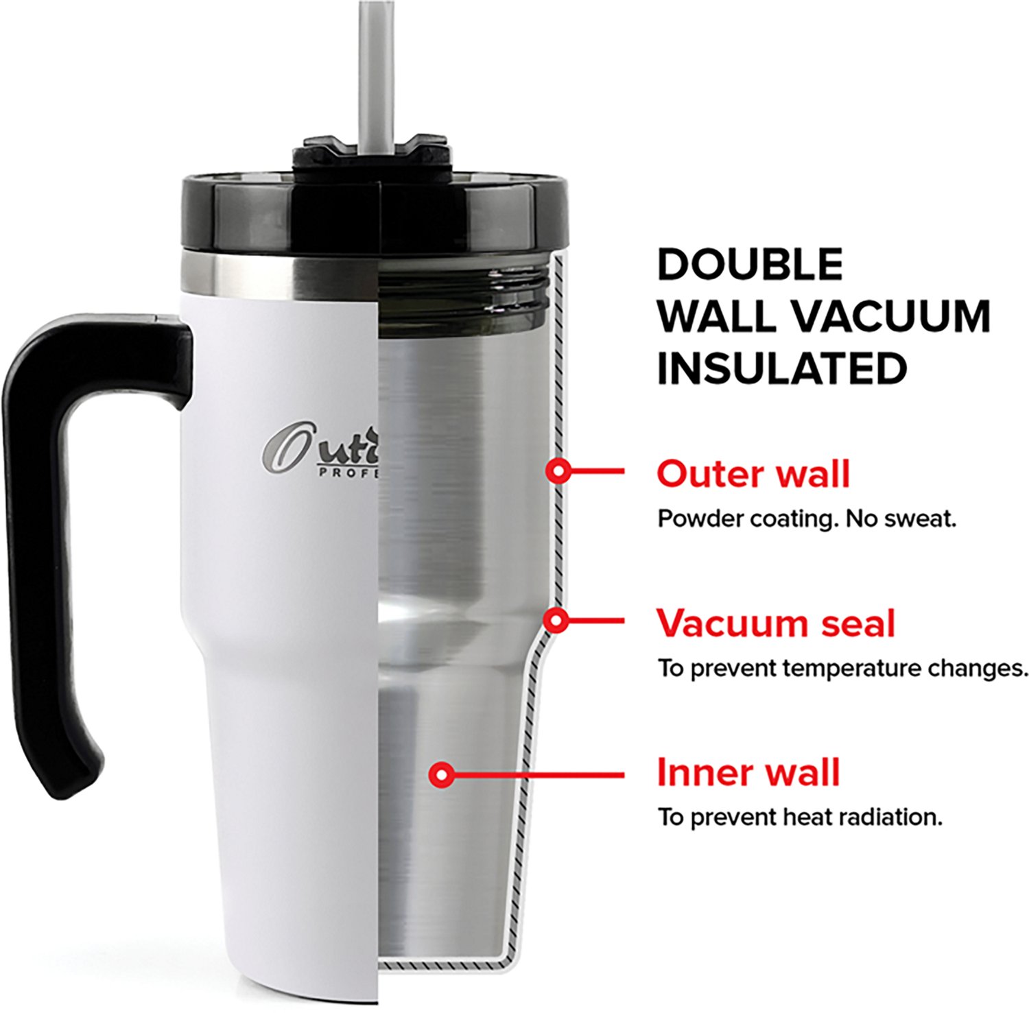 Outdoors Professional Double-Walled Insulated 20 oz Tumbler - view number 8