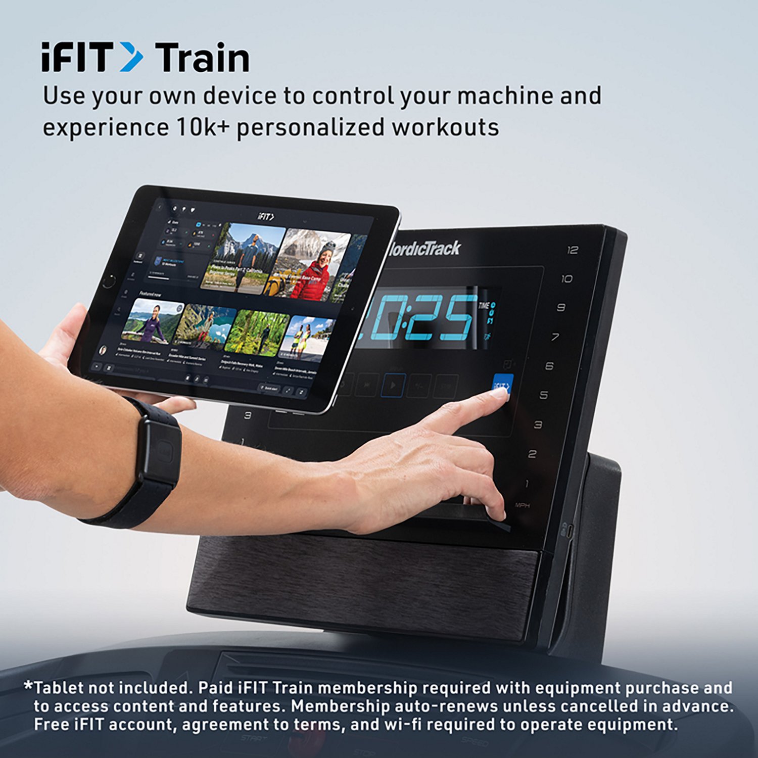NordicTrack T Series 8 Treadmill with iFIT - view number 5