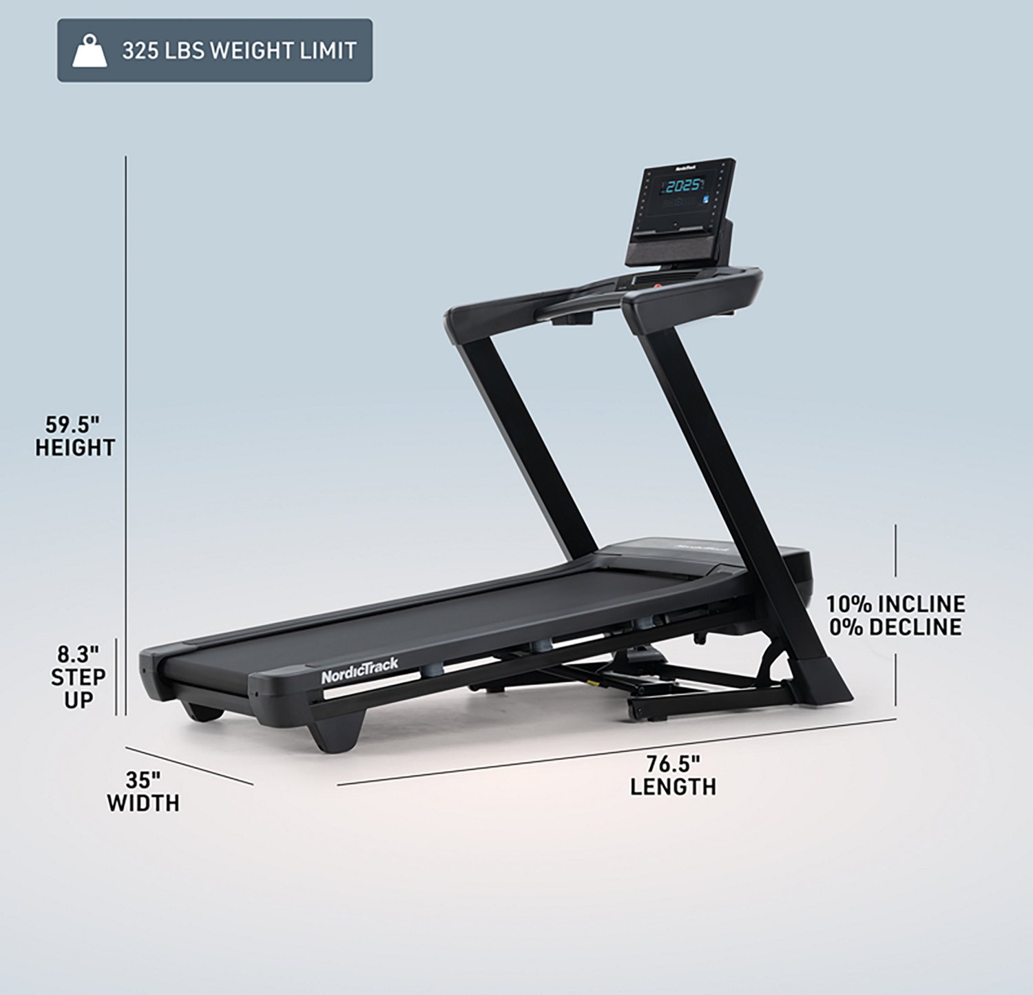 NordicTrack T Series 8 Treadmill with iFIT - view number 6