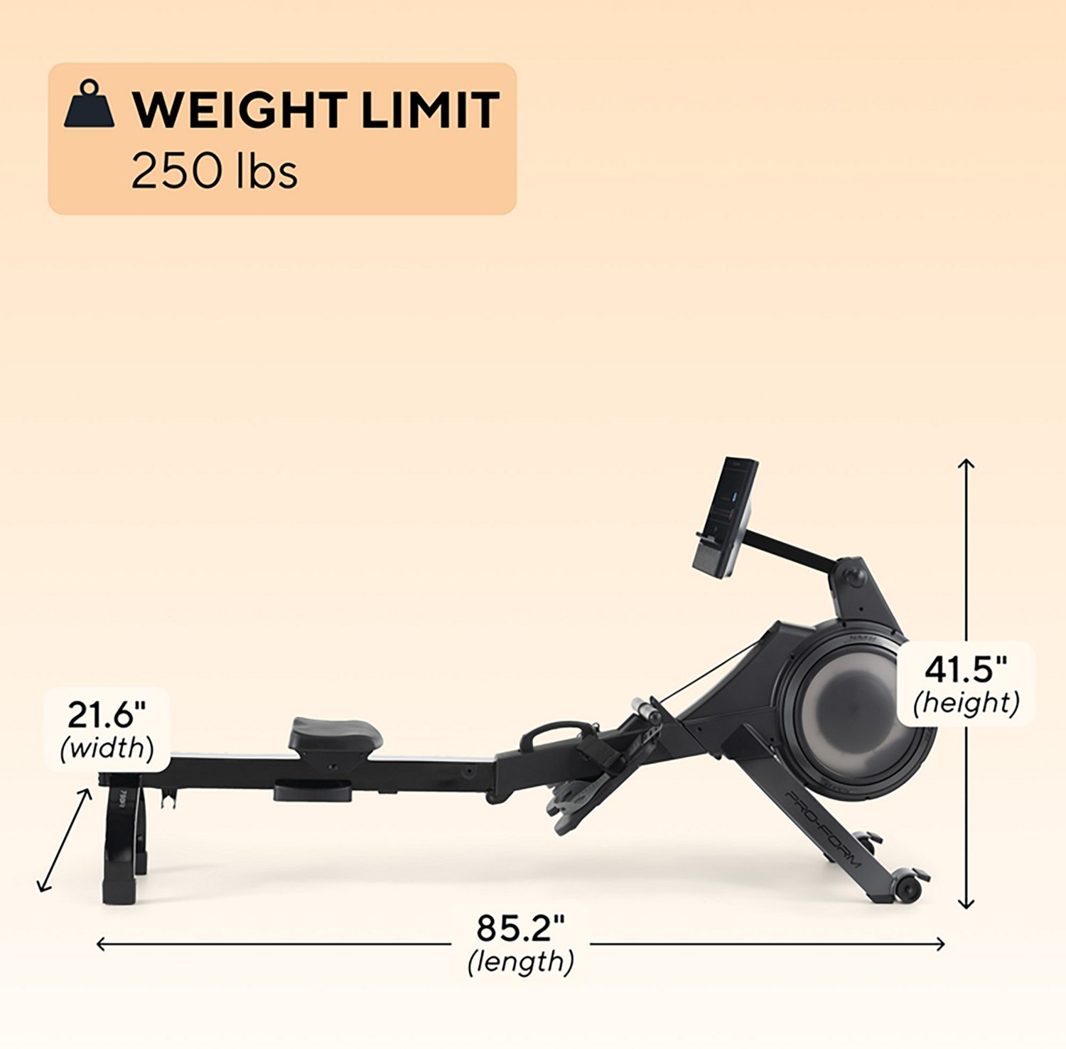 ProForm 750R Rower - view number 5