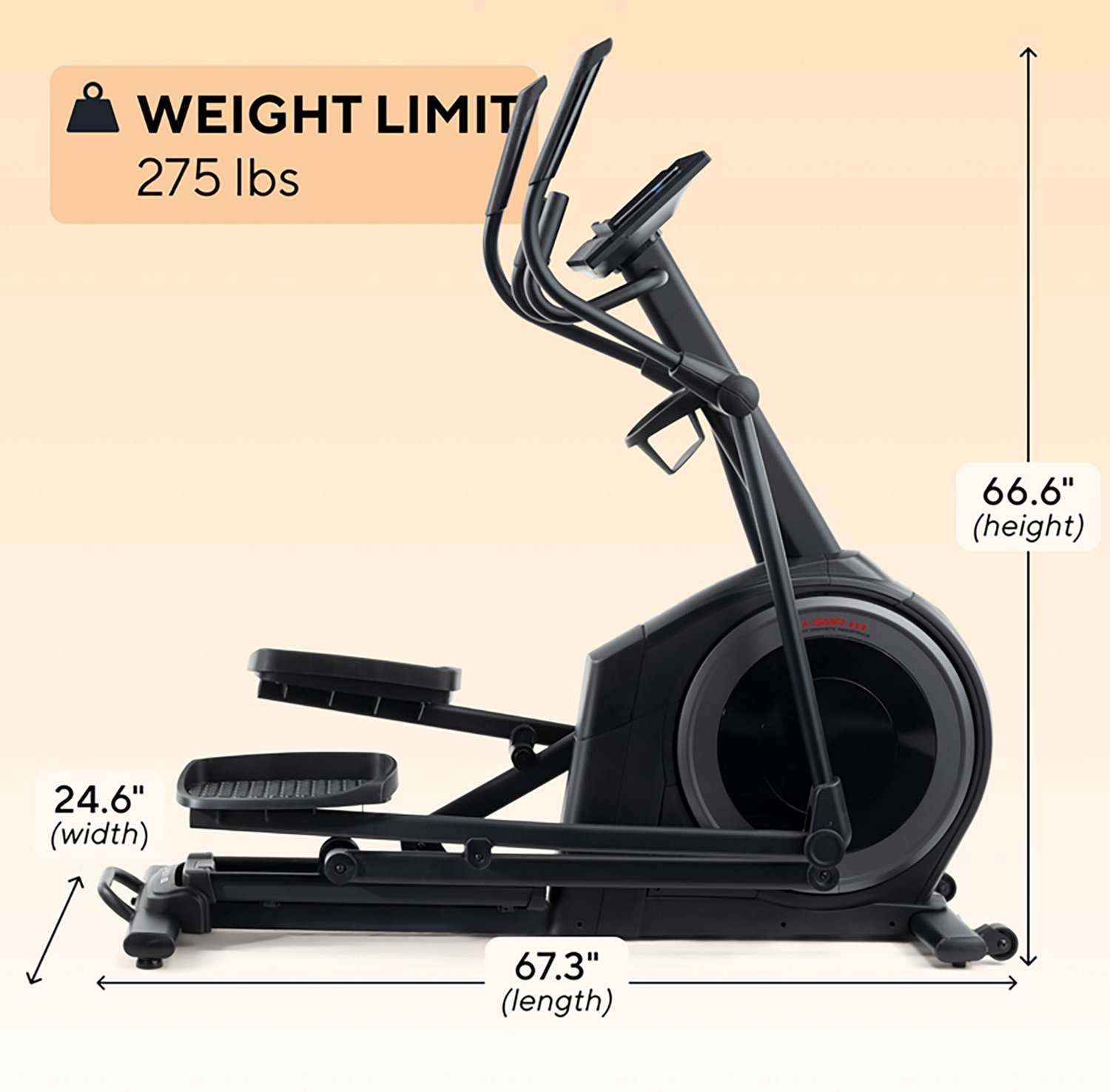 ProForm Carbon EL Elliptical - view number 5