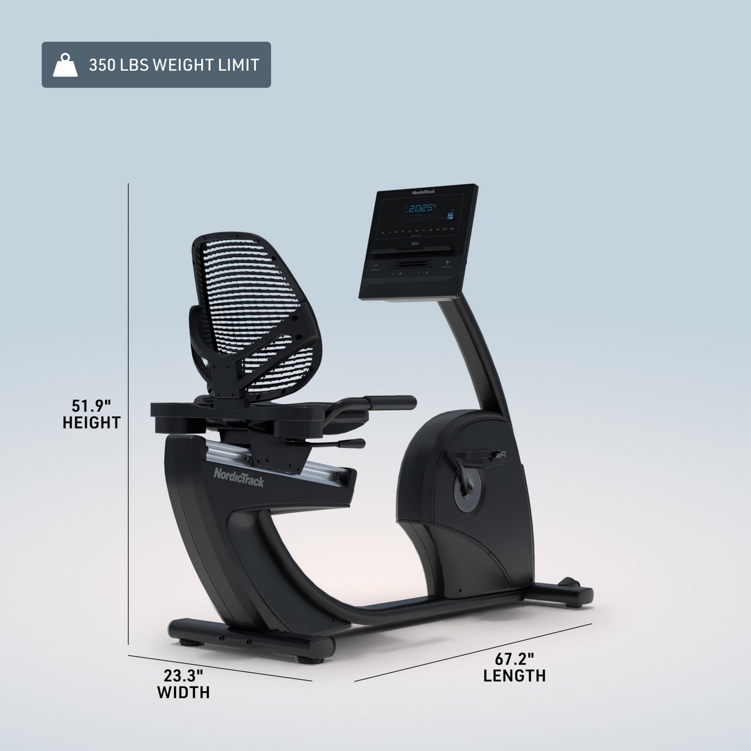 NordicTrack GX10 Recumbent Bike - view number 4