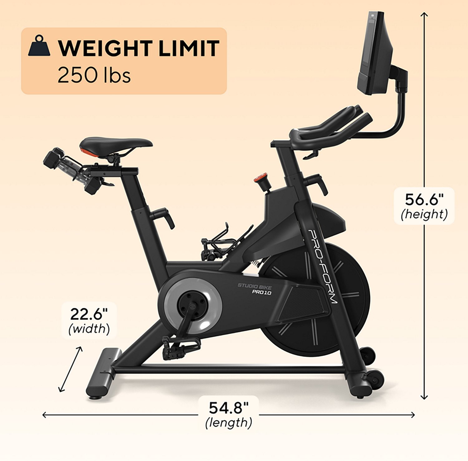 ProForm Carbon Pro 10 Studio Bike  - view number 4
