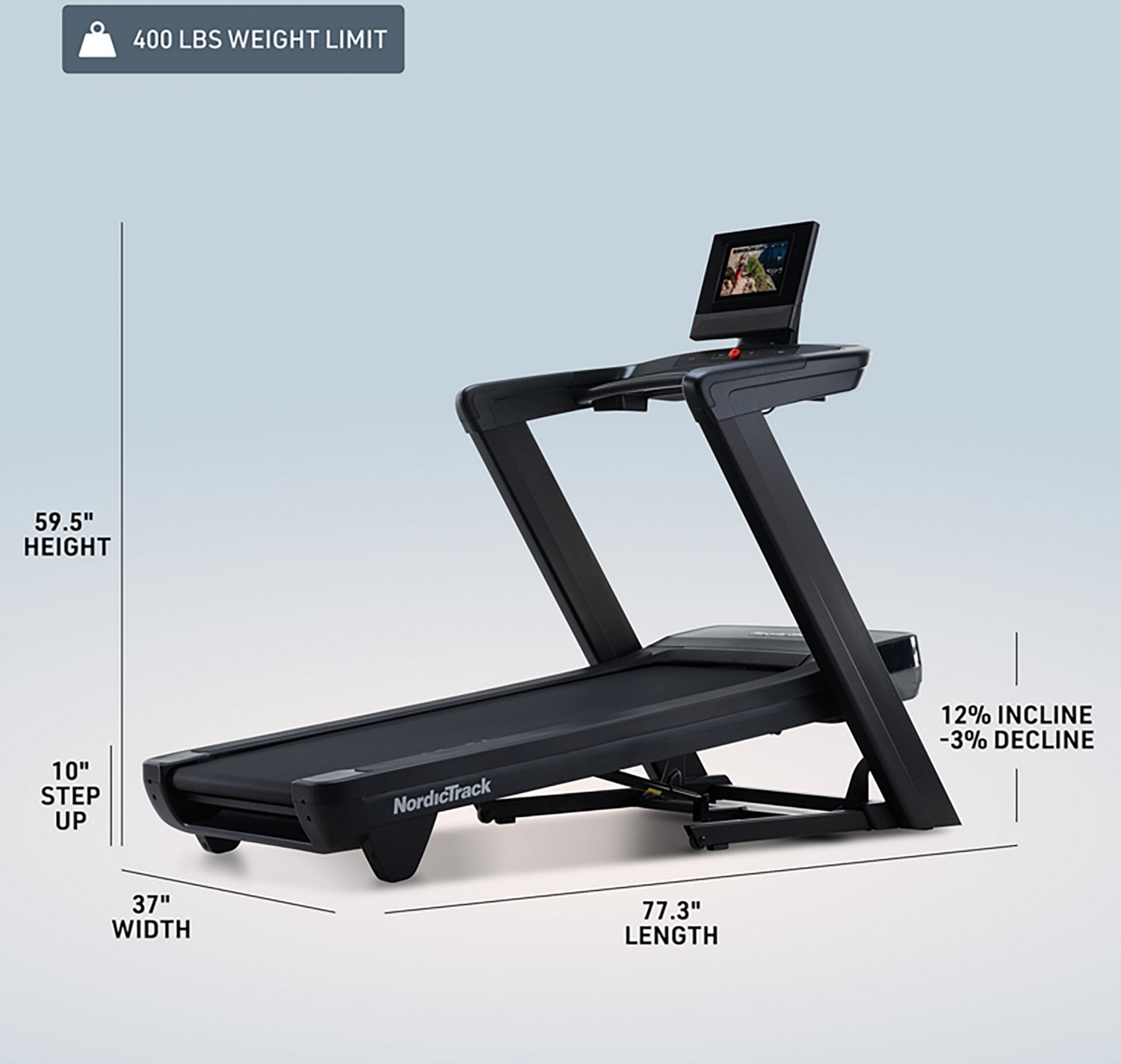 NordicTrack Commercial 1250 Treadmill - view number 4