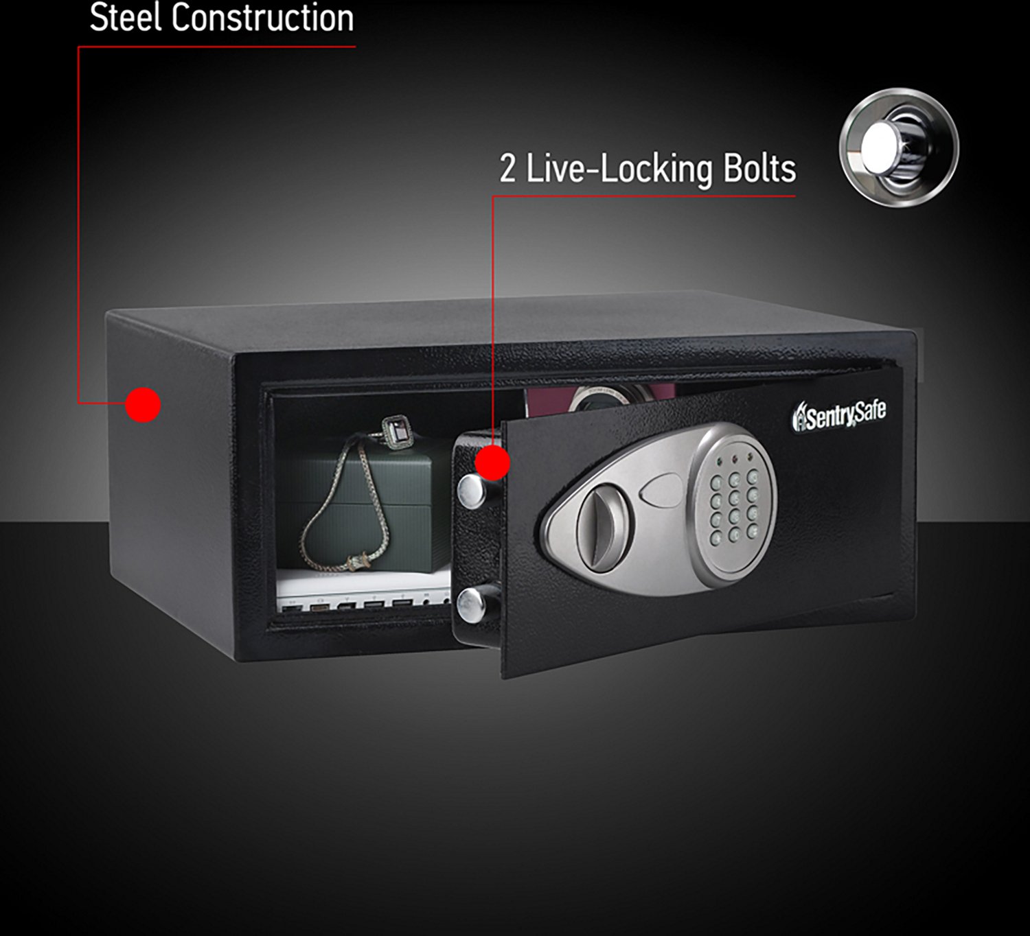 SentrySafe Digital Security Safe - view number 4