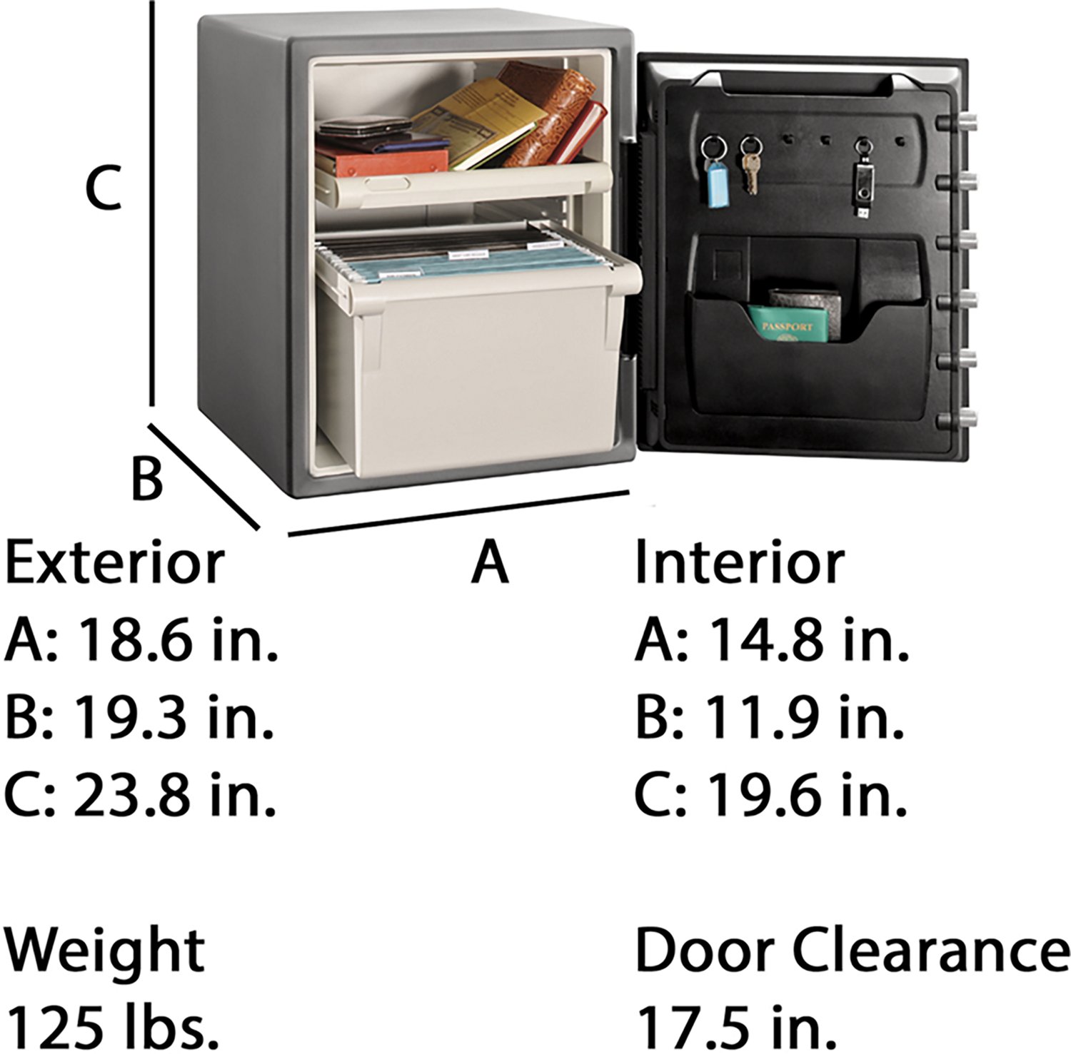 SentrySafe Digital Fire-Resistant Water-Resistant Safe - view number 5