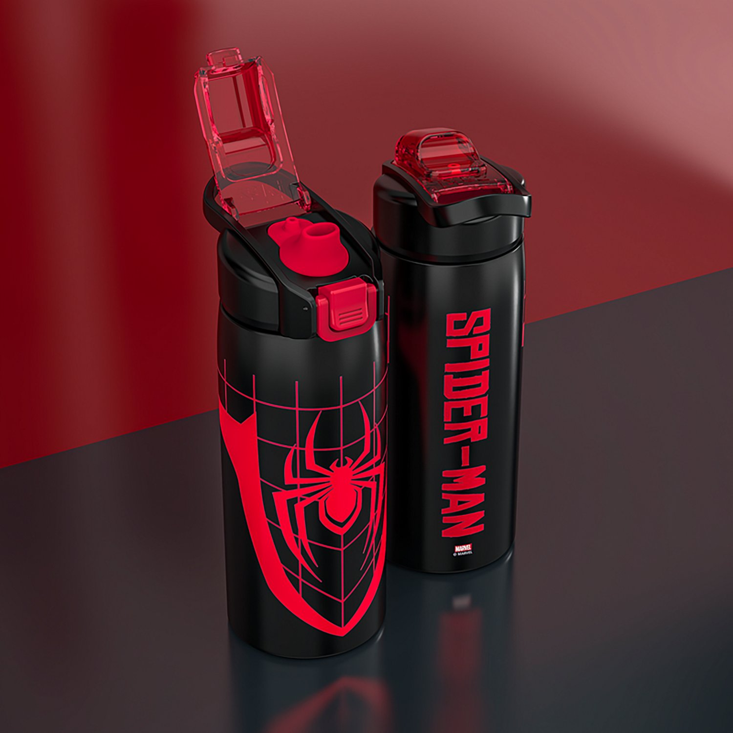 Zak Designs Spider-Man 19 oz Stainless Steel Vacuum Jubilee Water Bottle - view number 7