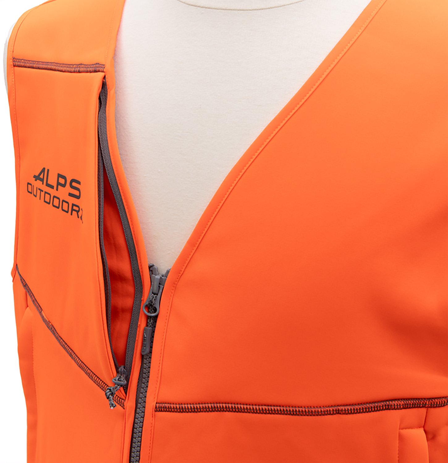 Hunting Stretch Microfleece Vest with Safety Harness Pass-Through - view number 6