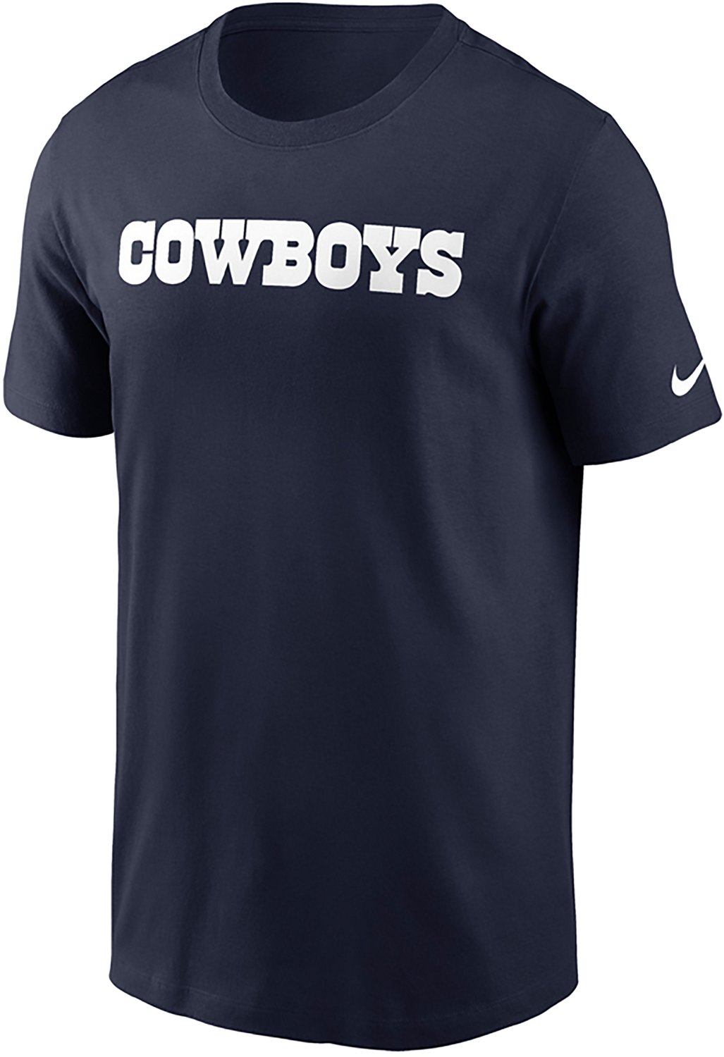 Nike Men's Dallas Cowboys Wordmark Essential Graphic T-shirt - view number 2
