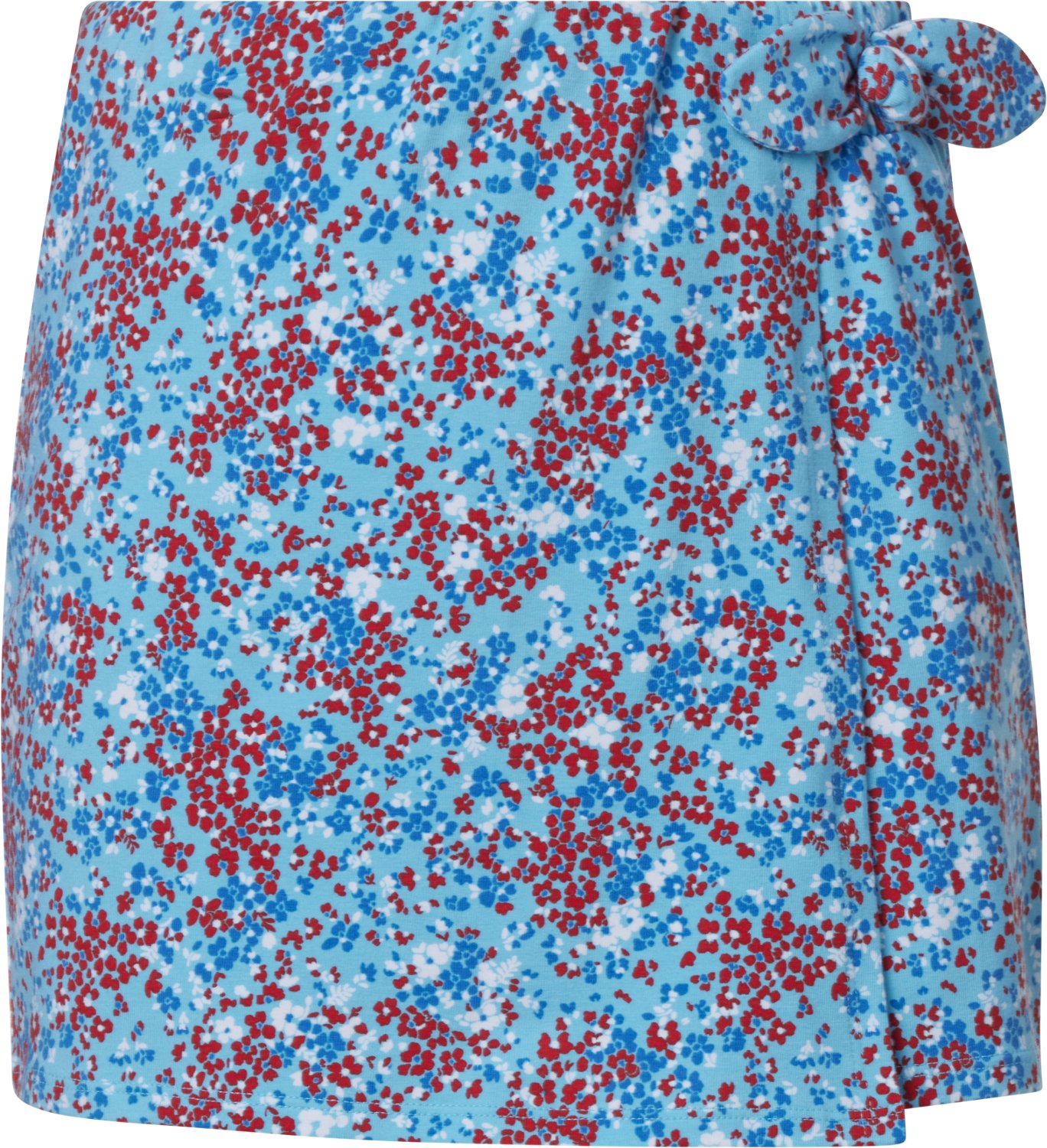 BCG Girls' Wrap Tie Printed Skort