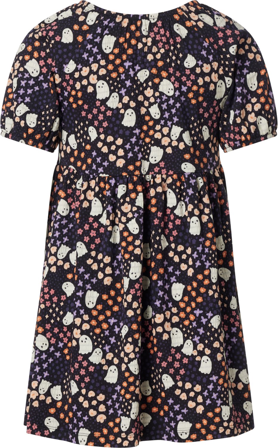 BCG Girls' Puff Print Short Sleeve Dress