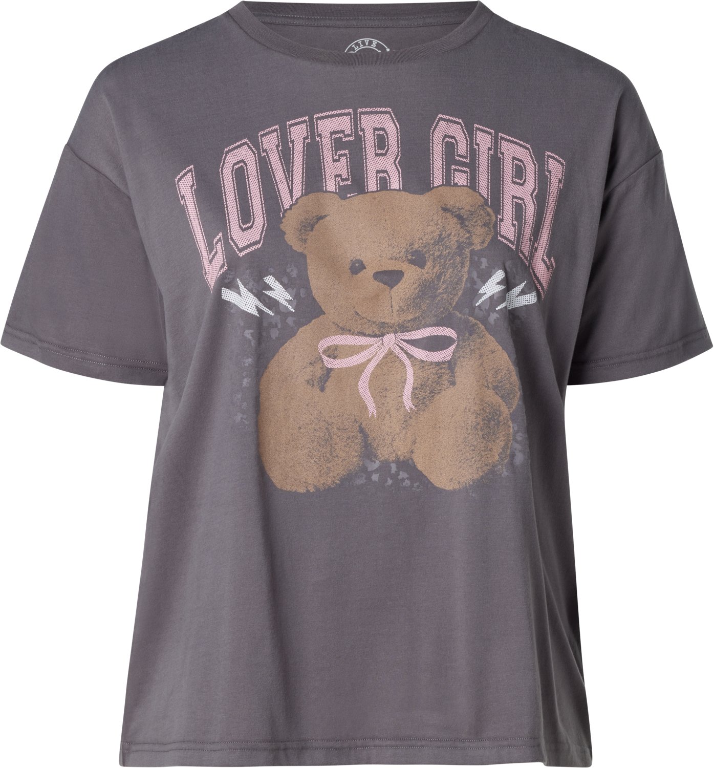 Live Outside the Limits Women's Lover Girl Oversized Graphic T-shirt