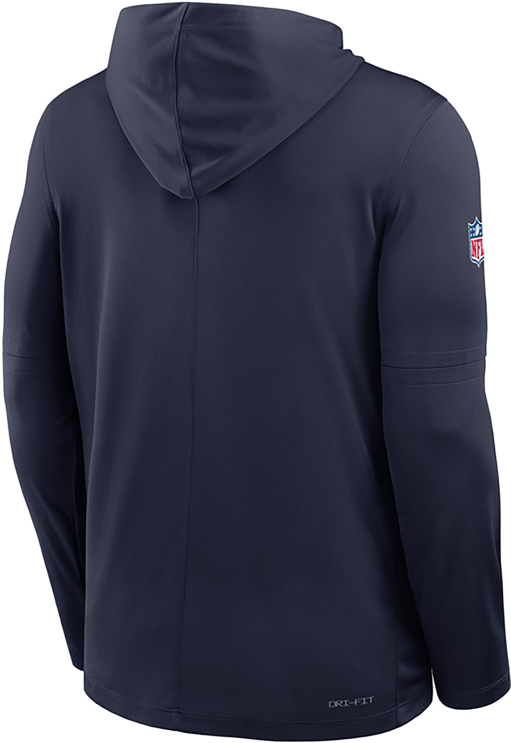 Nike Men's Dallas Cowboys Dri-FIT Sideline Lightweight Hoodie - view number 3