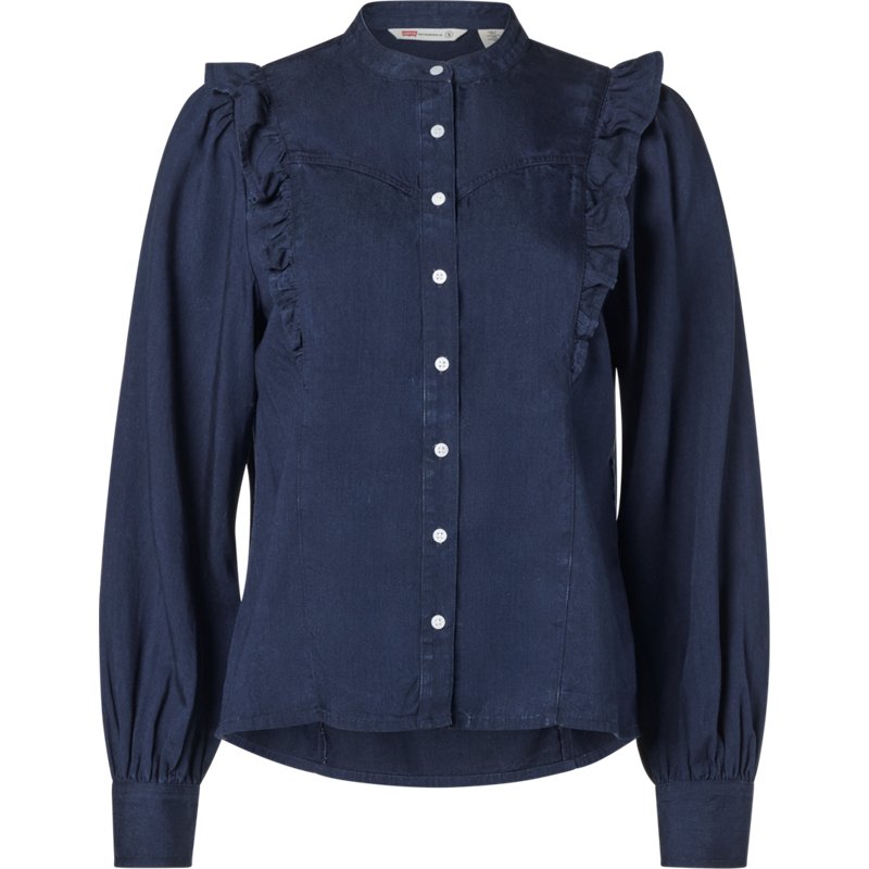 Levi's Women's Jessie Western Plaid Flannel Blouse - Starry Eyes