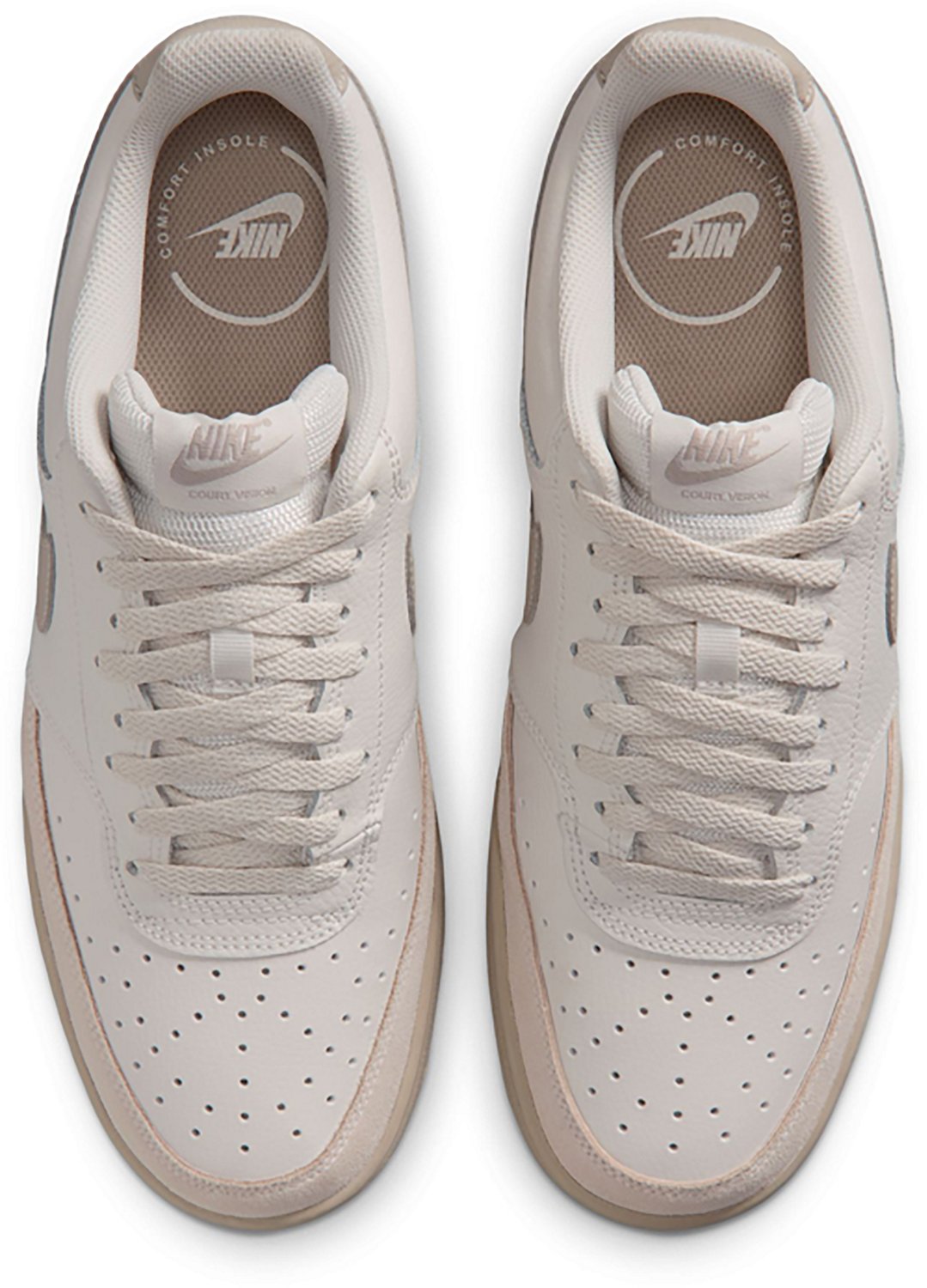Nike Men's Court Vision Suede Low-Top Casual Shoes - view number 4