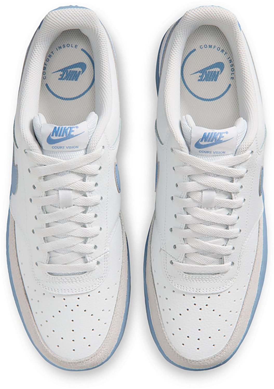 Nike Men's Court Vision Suede Low-Top Casual Shoes - view number 4