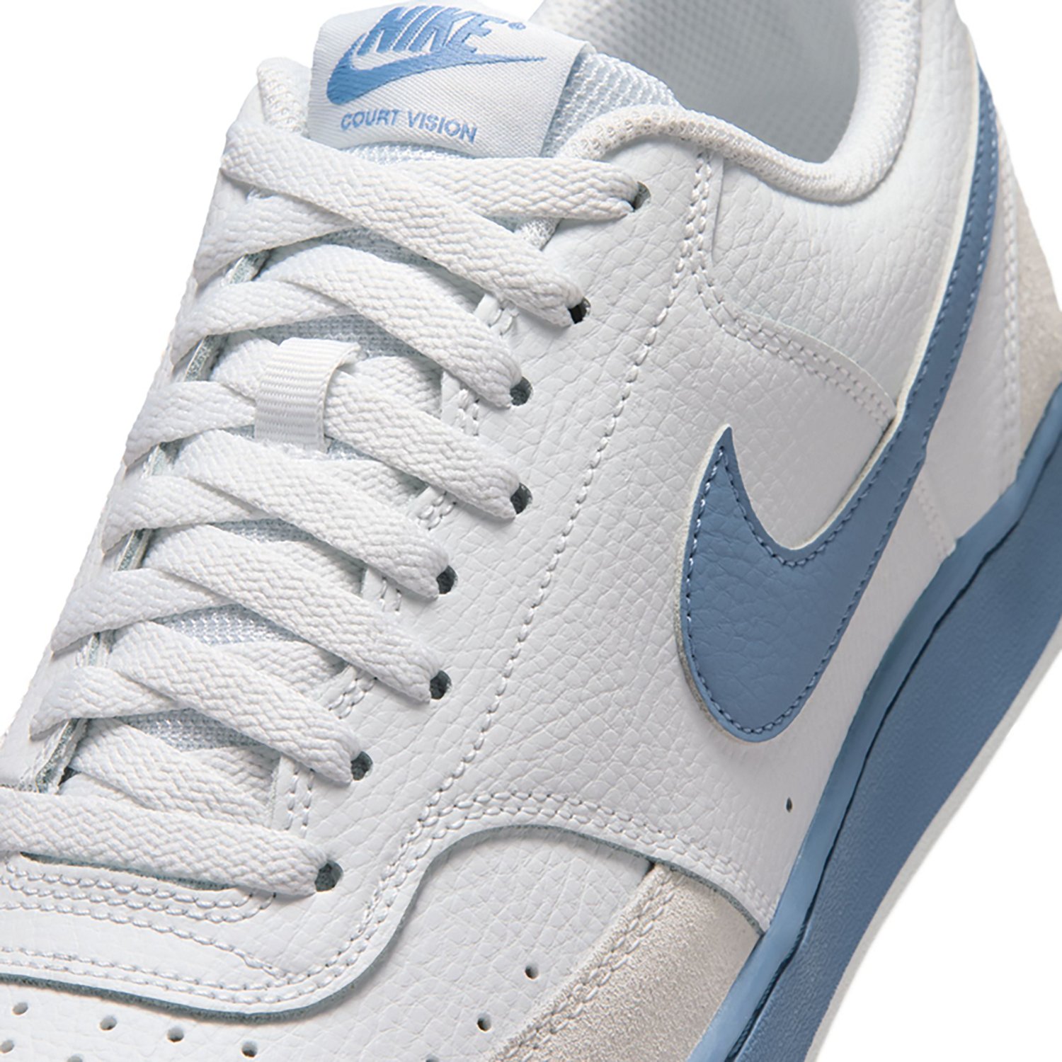 Nike Men's Court Vision Suede Low-Top Casual Shoes - view number 7