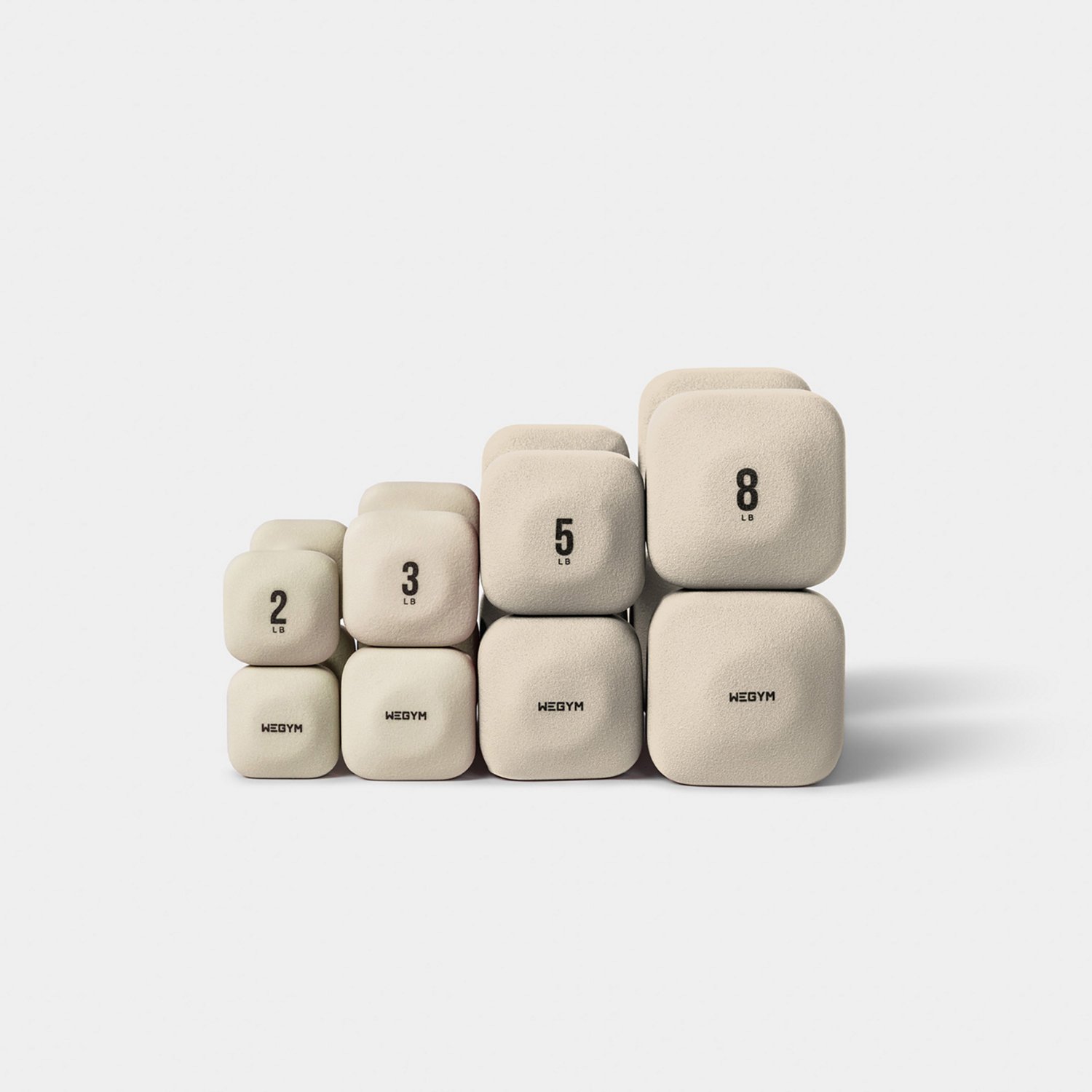 WeGym SafeGrip Dumbbells Set with Rack - Lower - view number 2