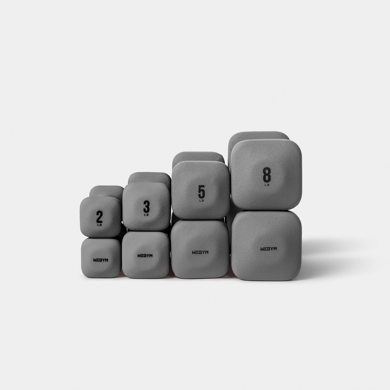 WeGym SafeGrip Dumbbells Set with Rack - Lower - view number 2