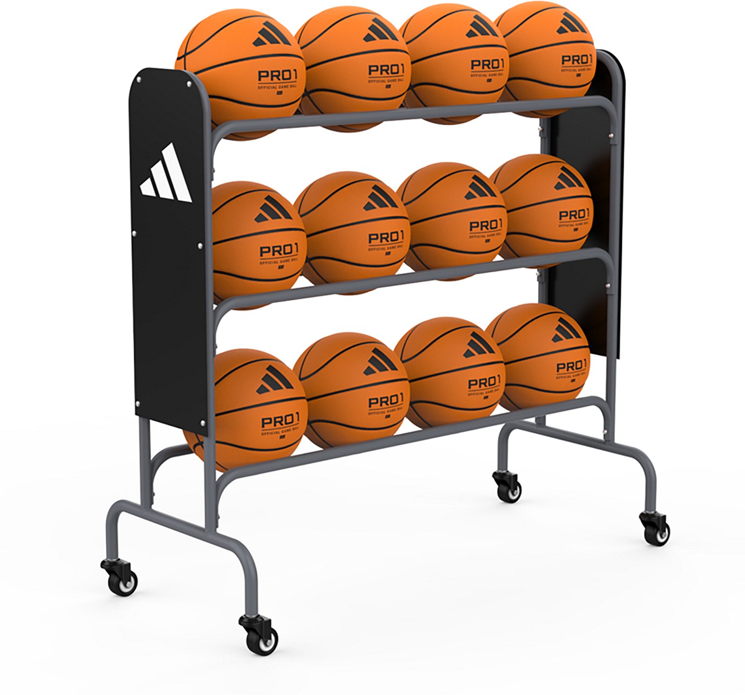 adidas 12 Count Basketball Rack