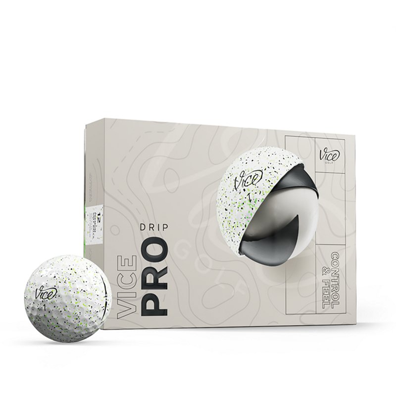 Vice Pro 2024, Lime/Black Golf Balls