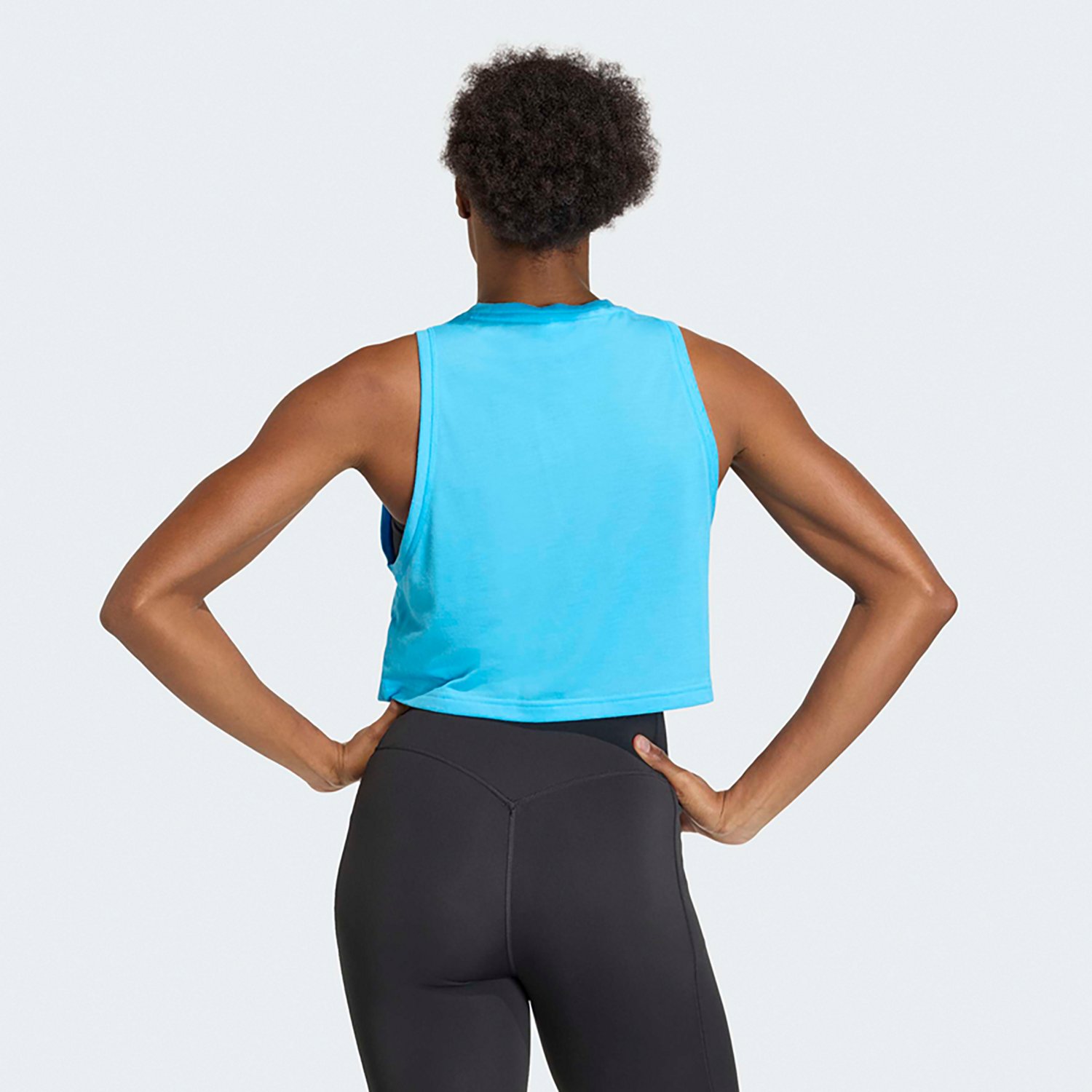 adidas Women's Training Essentials Regular 3-Stripes Tank Top                                                                    - view number 2