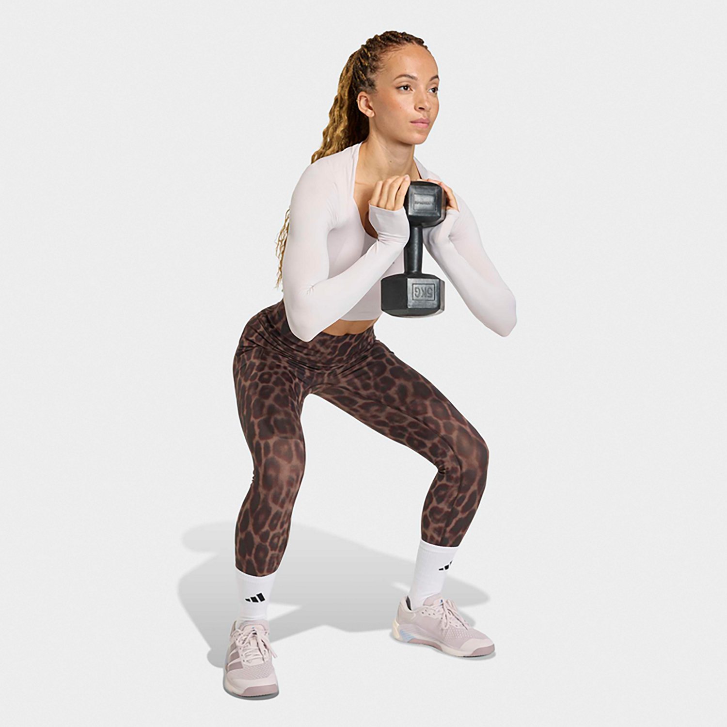 adidas Women's Optime 7/8 Leggings - view number 5