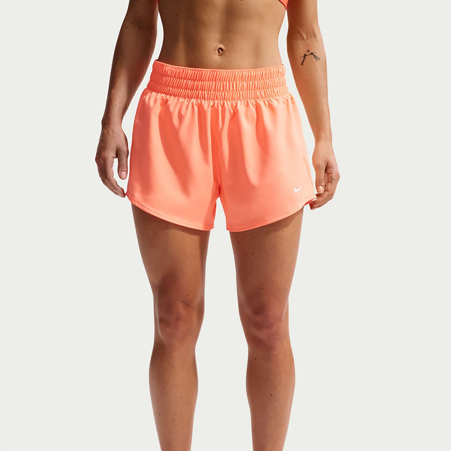 Nike Women's One Dri-FIT Mid-Rise Shorts 3in - view number 3
