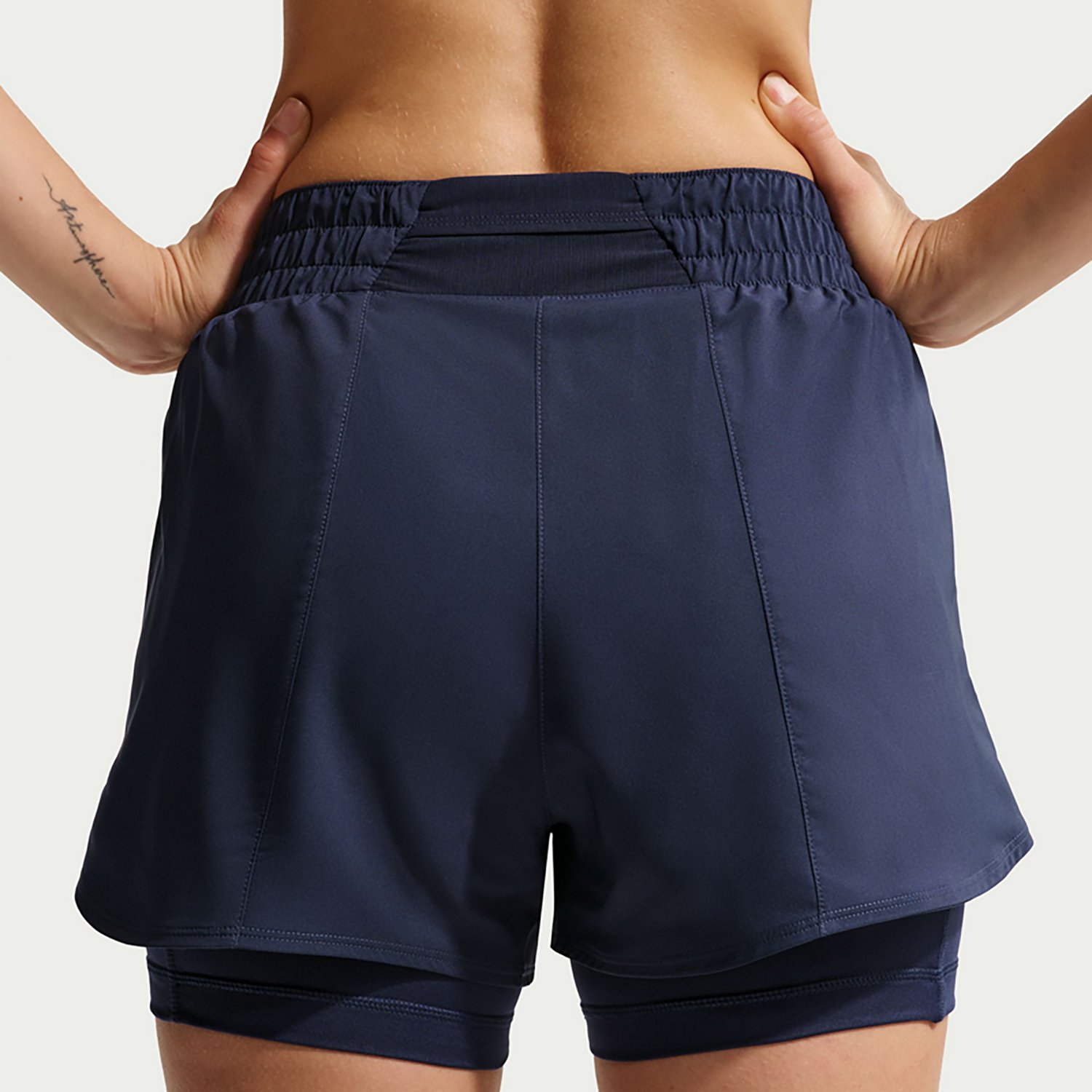 Nike Women's Dri-FIT One High-Rise 2-in-1 Shorts 3 in - view number 4