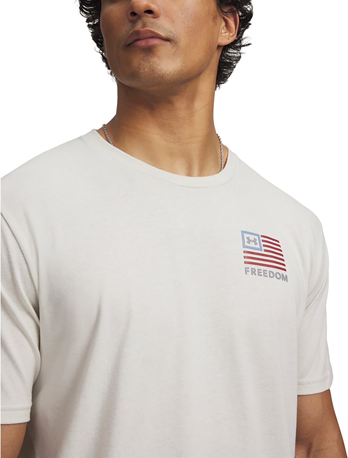 Under Armour Men's Freedom Left Chest Short Sleeve T-shirt                                                                       - view number 3