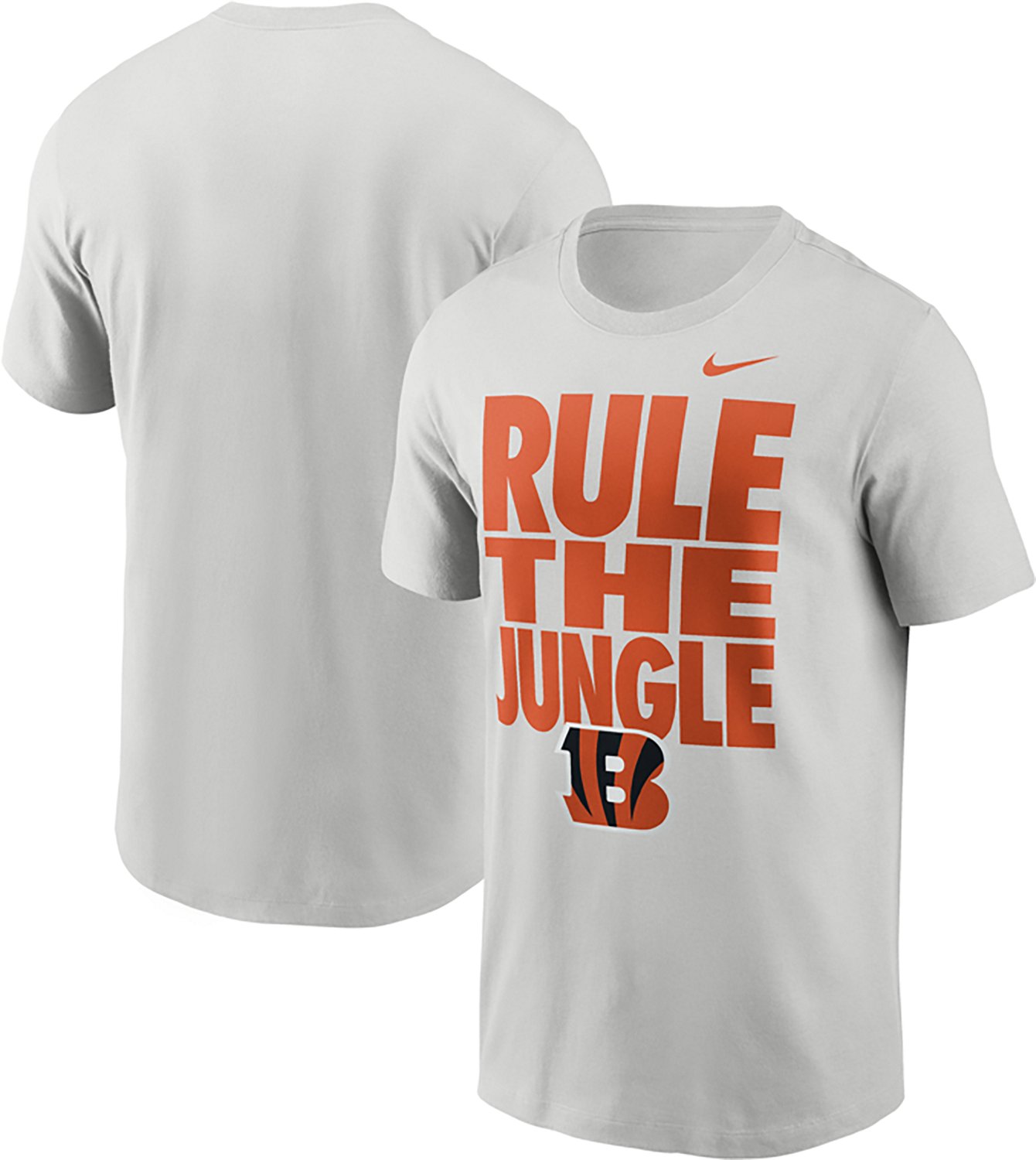 Nike Men's Cincinnati Bengals Essential We Run This Graphic T-shirt - view number 3