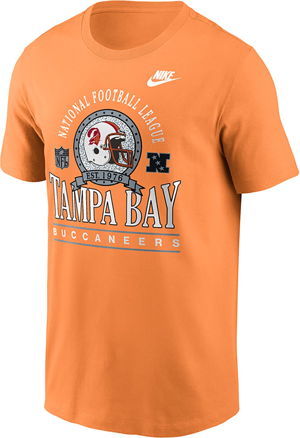 Nike Men's Tampa Bay Buccaneers Rewind Essential Team Spirit Graphic T-shirt - view number 4