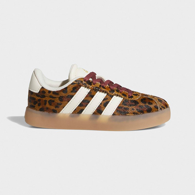 adidas Kidsâ Preschool VL Court 3.0 Leopard Shoes