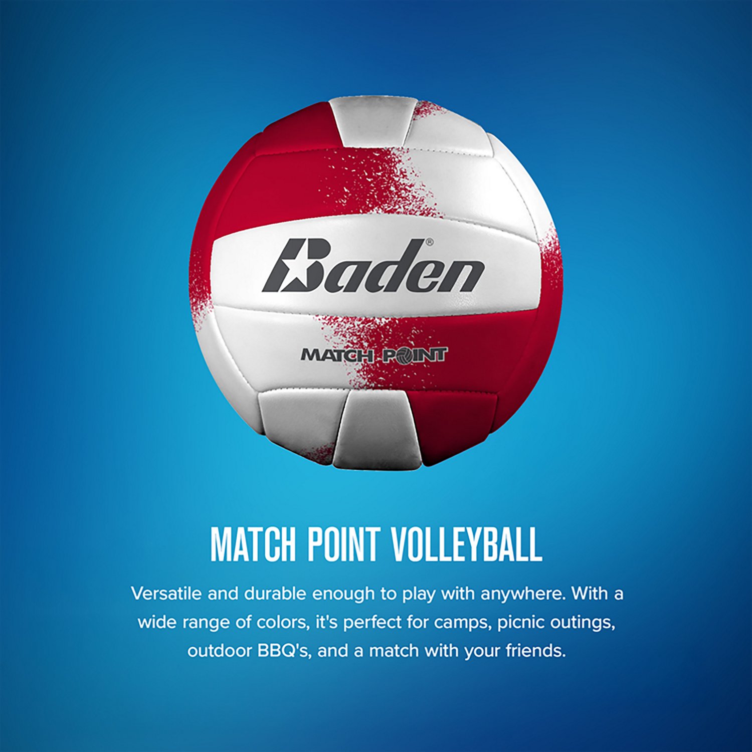 Baden MatchPoint Indoor/Outdoor Recreation Volleyball - view number 3