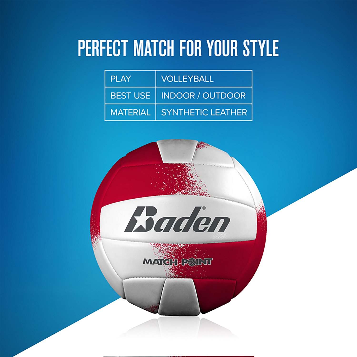 Baden MatchPoint Indoor/Outdoor Recreation Volleyball - view number 4