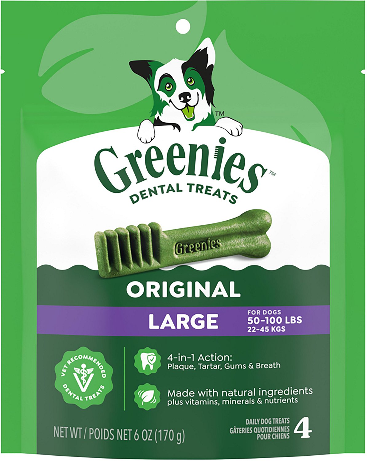 Greenies Adult Dental Dog Treats Teenie Size Original Flavor 3 oz 11 Count - view number 2