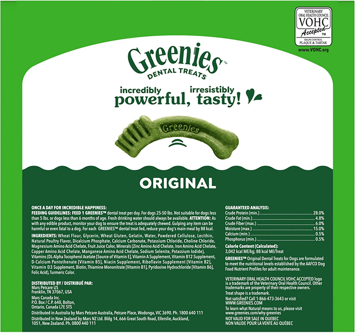 Greenies Adult Dental Dog Treats Large Size Original Flavor - view number 3